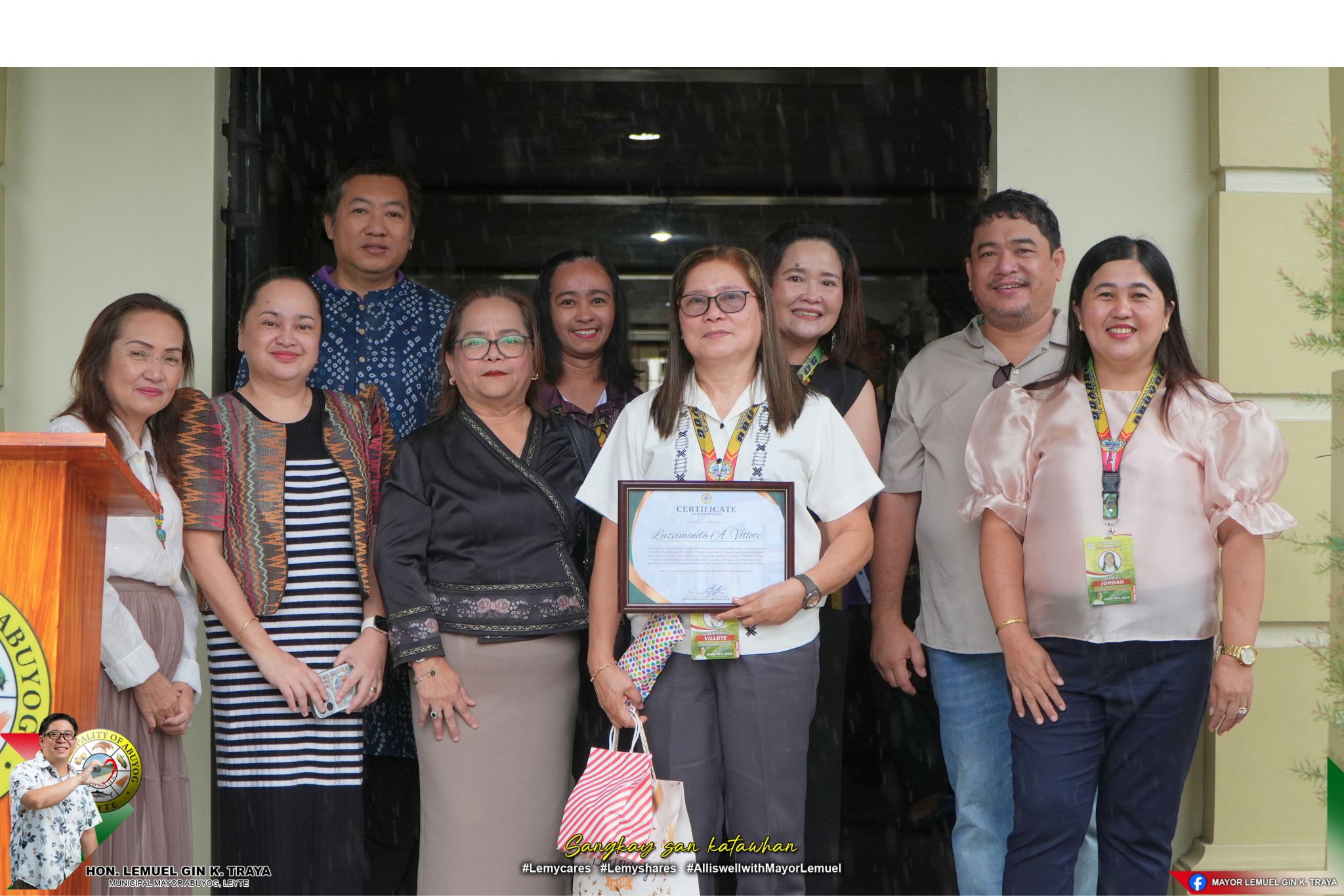 Municipality Celebrates National Women’s Month and Honors Retiree During Flag Ceremony